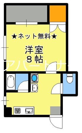 高見橋駅 徒歩10分 4階の物件間取画像